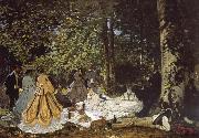 Claude Monet, sketch for De picnic Shut down